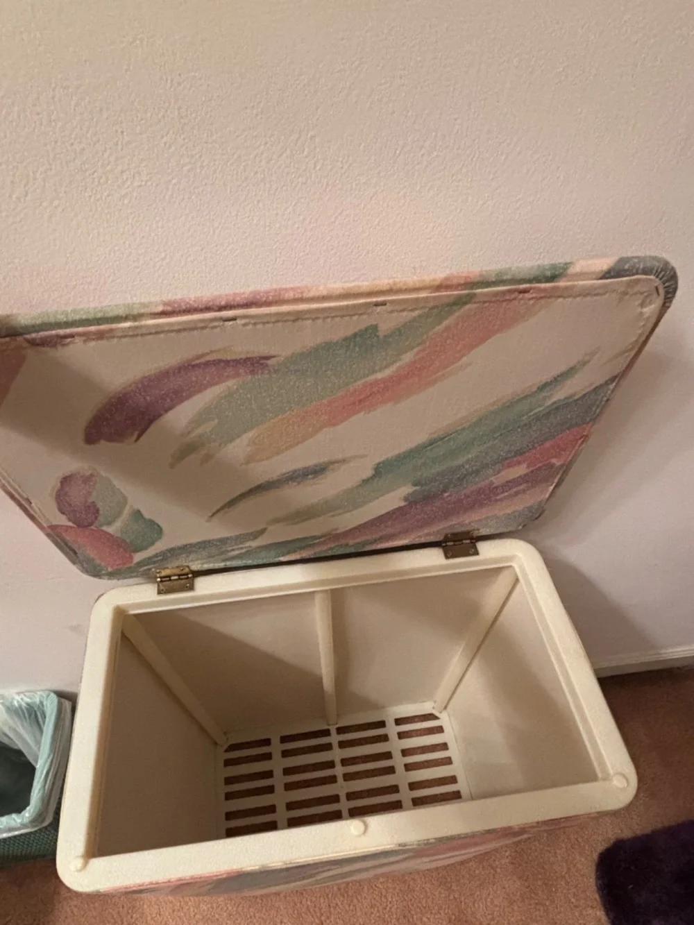 Vintage Croscill Sedona Hamper